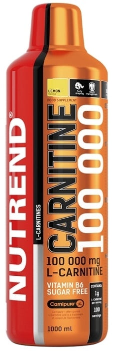 Nutrend Carnitine 100 000, Orange - 1000 ml. - Default Title - Amino Acids and BCAAs at MySupplementShop by Nutrend