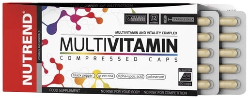 Nutrend MultiVitamin Compressed Caps - 60 caps - Default Title - Vitamins & Minerals at MySupplementShop by Nutrend