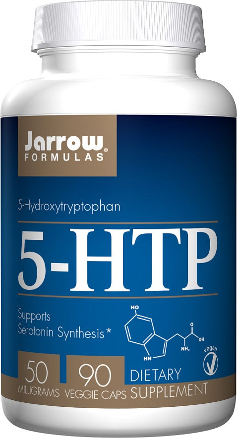 Jarrow Formulas 5-HTP, 50mg - 90 vcaps - Health and Wellbeing at MySupplementShop by Jarrow Formulas