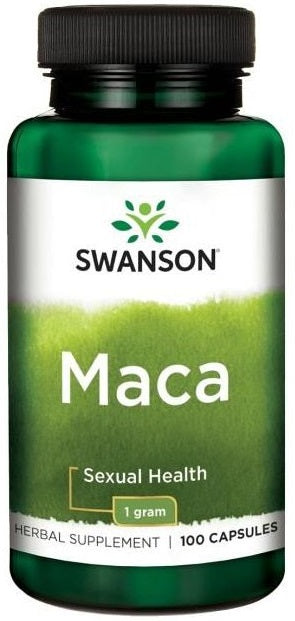 Swanson Maca, 500mg - 100 caps - Health and Wellbeing at MySupplementShop by Swanson