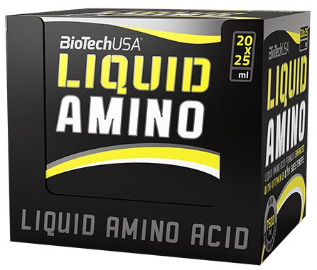 BioTechUSA Liquid Amino, Orange - 20 x 25 ml. - Default Title - Amino Acids and BCAAs at MySupplementShop by BioTechUSA