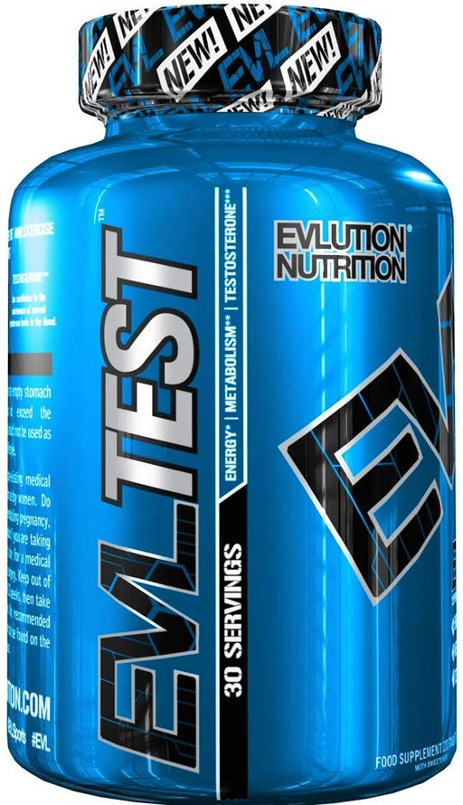 EVLution Nutrition EVL Test - 120 tablets - Default Title - Natural Testosterone Support at MySupplementShop by EVLution Nutrition