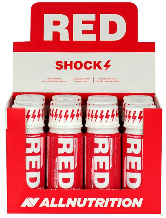 Allnutrition Red Shock - 12 x 80 ml. - Default Title - Pre & Post Workout at MySupplementShop by Allnutrition