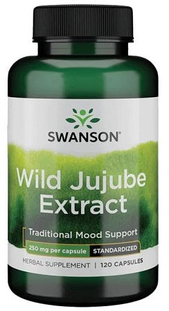 Swanson Wild Jujube Extract, 250mg - 120 caps - Sports Supplements at MySupplementShop by Swanson