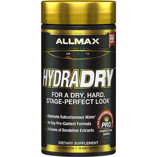 AllMax Nutrition Hydradry - 84 tablets - Default Title - Slimming and Weight Management at MySupplementShop by AllMax Nutrition