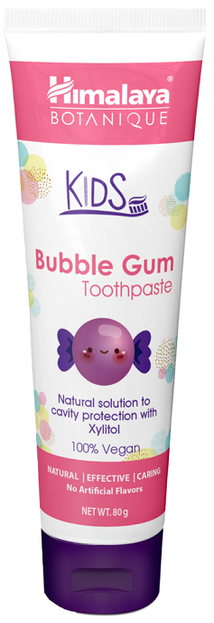 Himalaya Kids Toothpaste, Bubble Gum - 80g - Toothpastes at MySupplementShop by Himalaya