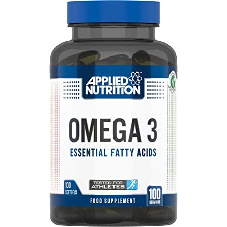 Applied Nutrition Omega 3 - 100 softgels - Omegas, EFAs, CLA, Oils at MySupplementShop by Applied Nutrition