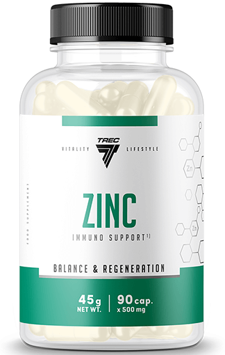 Trec Nutrition Zinc - 90 caps - Sports Supplements at MySupplementShop by Trec Nutrition