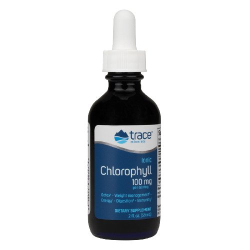 Trace Minerals Ionic Chlorophyll, 100mg - 59 ml. - Sports Supplements at MySupplementShop by Trace Minerals