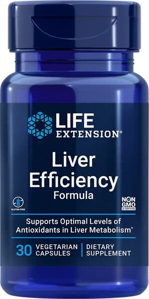 Life Extension Liver Efficiency Formula - 30 vcaps - Health and Wellbeing at MySupplementShop by Life Extension