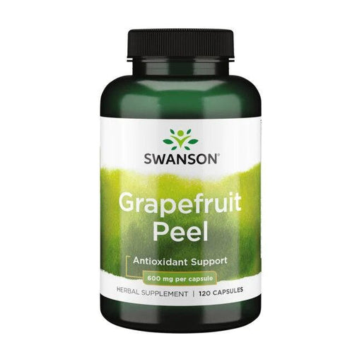 Swanson Grapefruit Peel, 600mg - 120 caps - Health and Wellbeing at MySupplementShop by Swanson