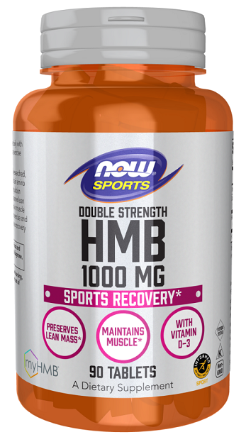 NOW Foods HMB, 1000mg - 90 tabs - Amino Acids and BCAAs at MySupplementShop by NOW Foods