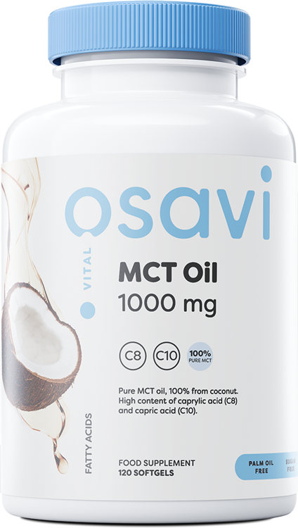 Osavi MCT Oil, 1000mg - 120 softgels - Combination Multivitamins & Minerals at MySupplementShop by Osavi