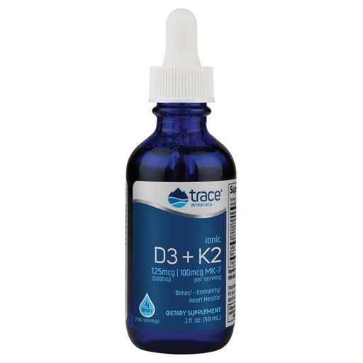 Trace Minerals Ionic D3 + K2 - 59 ml. - Vitamins & Minerals at MySupplementShop by Trace Minerals