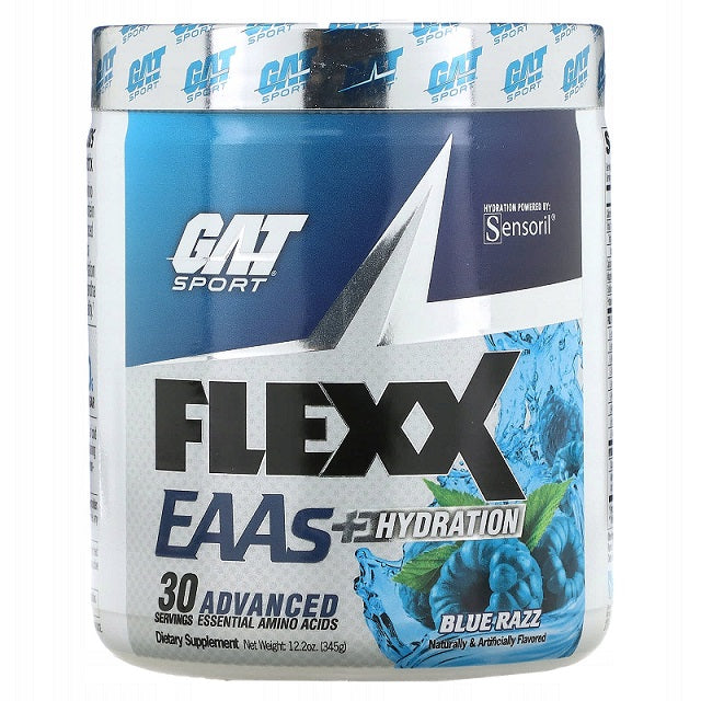 GAT Flexx EAAs + Hydration, Blue Razz - 345 grams - Default Title - Amino Acids and BCAAs at MySupplementShop by GAT