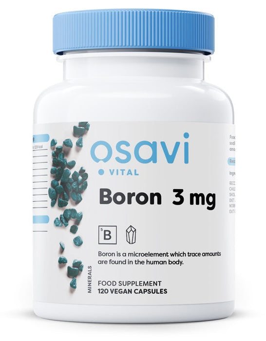 Osavi Boron, 3mg - 120 vegan caps - Vitamins & Minerals at MySupplementShop by Osavi