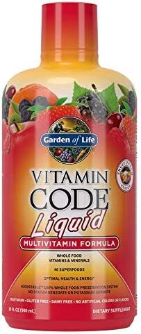 Garden of Life Vitamin Code Liquid Multivitamin, Fruit Punch - 900 ml. - Vitamins & Minerals at MySupplementShop by Garden of Life