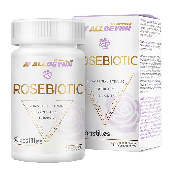 Allnutrition AllDeynn Rosebiotic  30 pastilles - Bacterial Cultures at MySupplementShop by Allnutrition