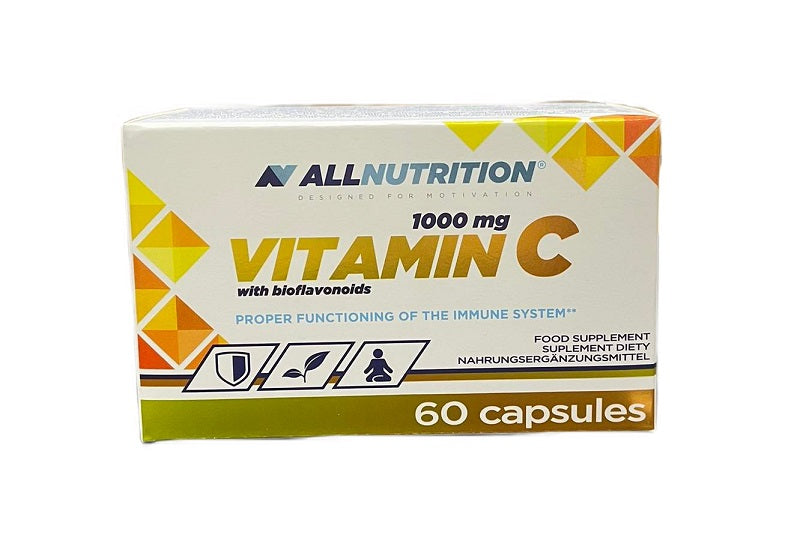 Allnutrition Vitamin C with Bioflavonoids, 1000mg - 60 caps - Vitamins & Minerals at MySupplementShop by Allnutrition