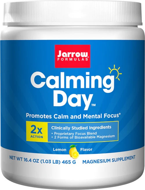 Jarrow Formulas Calming Day, Lemon - 465g - Health and Wellbeing at MySupplementShop by Jarrow Formulas