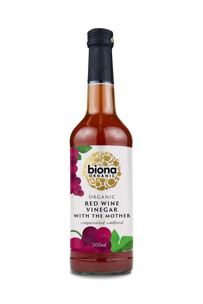 Biona Organic Vinegar, Red Wine - 500 ml. - Default Title - Health Foods at MySupplementShop by Biona Organic