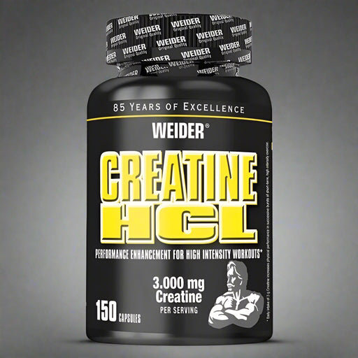 Weider Creatine HCl, 3000mg 150 Capsules - Creatine Capsules at MySupplementShop by Weider